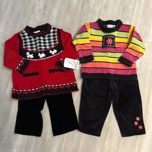 Two 2 piece set 18 mo